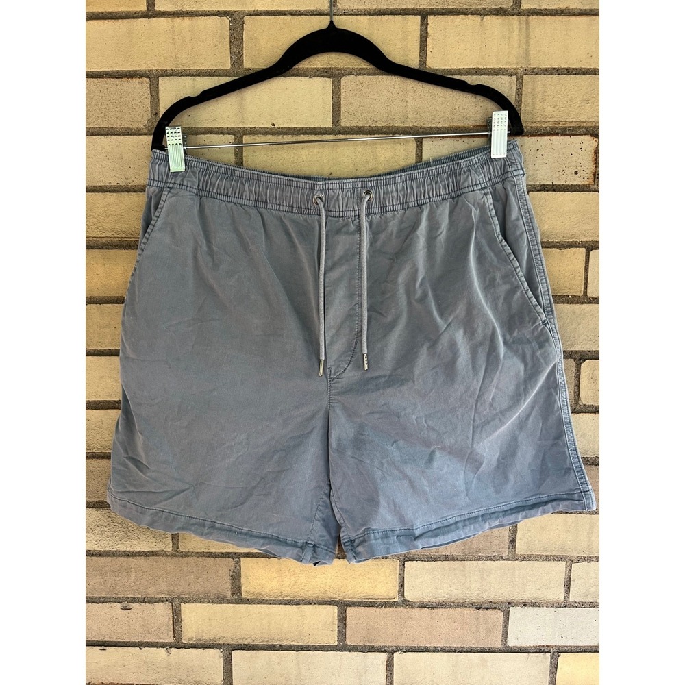 American Eagle Flex Blue Drawstring Elastic Waist Shorts Men's Size Medium
